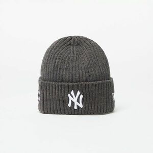 New Era MLB New Traditions Beanie New York Yankees Graphite/ Dark Graphite/ White imagine