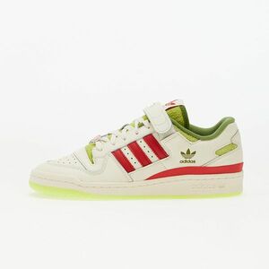 Sneakers adidas x The Grinch Forum Low Core White/ Collegiate Red/ Solar Slime imagine