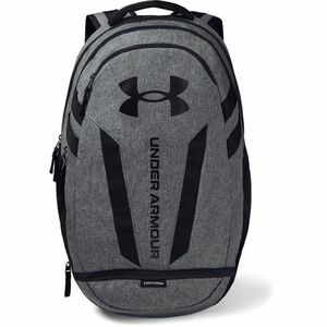 Rucsac Under Armour Hustle 5.0 Backpack Black/ Graphite Medium Heather/ Black imagine