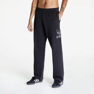 Pantaloni de trening adidas Adicolor Outline Trefoil Pants Black imagine