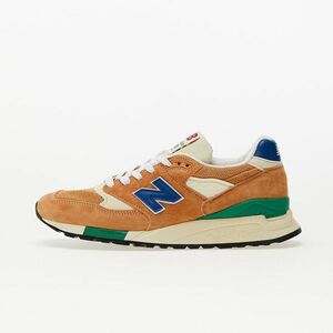 Sneakers New Balance 998 Made in USA Orange/ Royal imagine