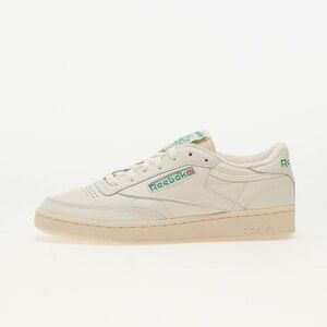 Sneakers Reebok Club C 85 Vintage Chalk/ Paper White/ Green imagine