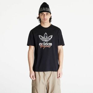 Tricou adidas Training Supply 3-Stripes Short Sleeve Tee Black imagine