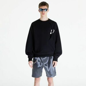 Hanorac HELIOT EMIL Morphed Carabiner Crewneck Black imagine