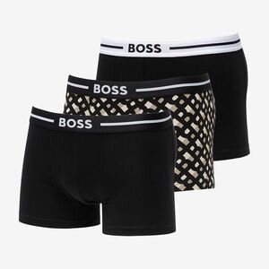 Hugo Boss Bold Design Trunk 3-Pack Black/ White/ Beige imagine