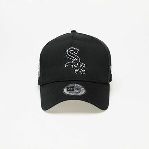 New Era Chicago White Sox World Series Patch 9FORTY E-Frame Adjustable Cap Black/ Kelly Green imagine