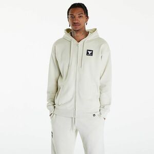 Hanorac Under Armour Project Rock Heavyweight Terry Full Zip Sweatshirt Silt/ Black imagine