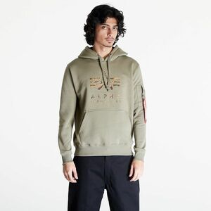 Hanorac Alpha Industries Camo TPU Hoody Olive imagine