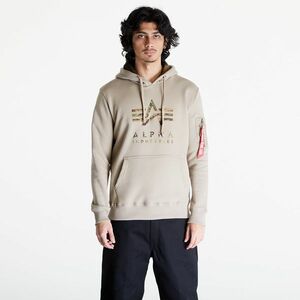 Hanorac Alpha Industries Camo TPU Hoody Vintage Sand imagine