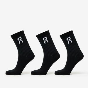 On Logo Sock 3-Pack Black imagine