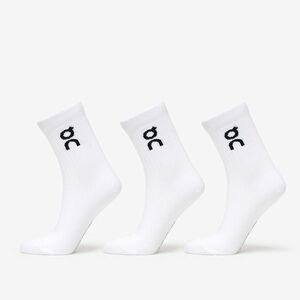 On Logo Sock 3-Pack White imagine