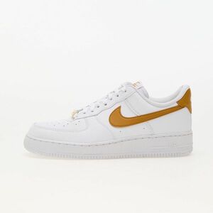 Sneakers Nike W Air Force 1 '07 Next Nature White/ Gold Suede-White imagine