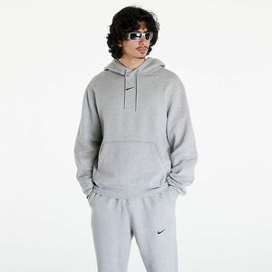 Hanorac Nike x NOCTA Men's Fleece Hoodie Dk Grey Heather/ Matte Silver/ Black imagine