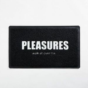 PLEASURES Over Me Rubber Door Mat Black imagine