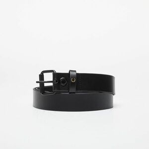 Curea FRED PERRY Burnished Leather Belt Black imagine