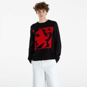 Pulover Comme des Garçons SHIRT Sweater Black/ Red imagine