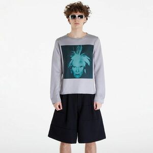 Pulover Comme des Garçons SHIRT Sweater Grey/ Green imagine