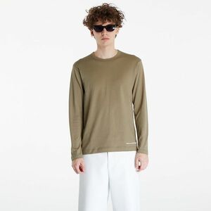 Tricou Comme des Garçons SHIRT Long Sleeve Tee Khaki imagine