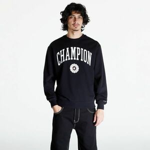 Hanorac Champion Crewneck Sweatshirt Night Black imagine