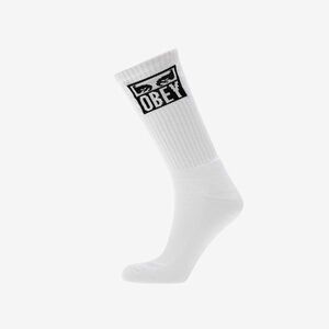 OBEY Eyes Icon Socks White imagine