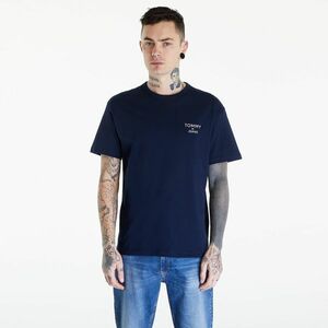 Tricou Tommy Jeans Reg Corp Tee Ext Blue imagine