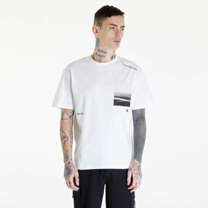 Tricou Calvin Klein Jeans Serenity Back Graphic White imagine