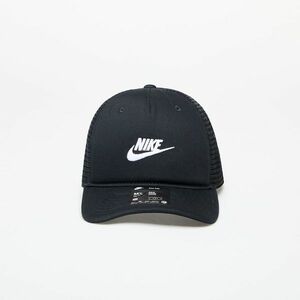 Nike Rise Cap Structured Trucker Cap Black/ Black/ White imagine