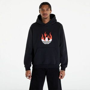 Hanorac adidas Flames Logo Hoodie Black imagine