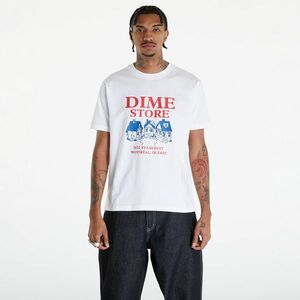 Tricou Dime Skateshop T-Shirt UNISEX White imagine