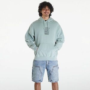 Hanorac Vans Crash Stack Loose Pullover Hoodie Iceberg Green imagine