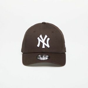 New Era New York Yankees League Essential 9FORTY Adjustable Cap Dark Brown imagine