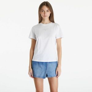 Tricou Tommy Jeans Regrular Essential Logo Tee White imagine