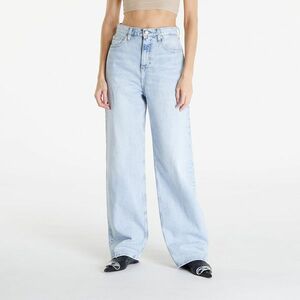 Pantaloni Calvin Klein Jeans High Rise Relaxed Denim Light imagine