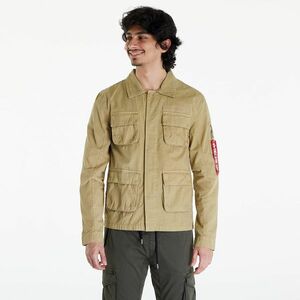 Jacheta Alpha Industries Ripstop Cargo Overshirt Light Olive imagine