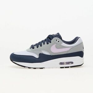 Sneakers Nike Air Max 1 Football Grey/ Lilac Bloom-Thunder Blue imagine