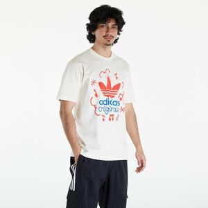 Tricou adidas Ts Tee Ss 4 Crew White imagine