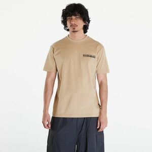 Tricou Napapijri Kotcho Short Sleeve T-Shirt Beige imagine