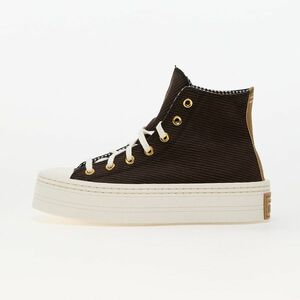 Sneakers Converse Chuck Taylor All Star Modern Lift Platform Corduroy Fresh Brew/ Trek Tan/ Egret imagine