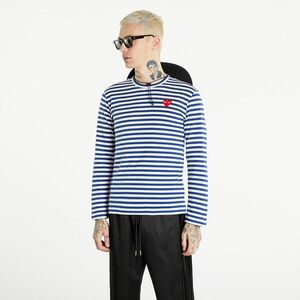 Comme des Garçons PLAY Long Sleeve Tee White imagine