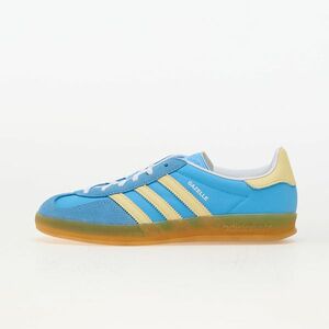 Sneakers adidas Gazelle Indoor W Semi Blue Burst/ Almost Yellow/ Ftw White imagine