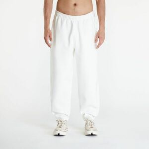 Pantaloni de trening Nike Solo Swoosh Men's Fleece Pants Sail/ White imagine