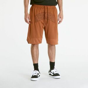 Pantaloni scurți New Era Arch Logo Mesh Shorts Brown imagine