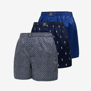 Ralph Lauren Classic Cotton Trunks 3-Pack Multicolor imagine