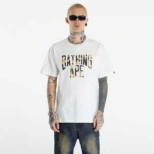 Tricou A BATHING APE 1St Camo Nyc Logo Tee White imagine