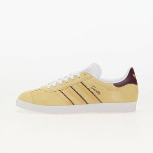 Sneakers adidas Gazelle W Almost Yellow/ Oatmeal/ Maroon imagine