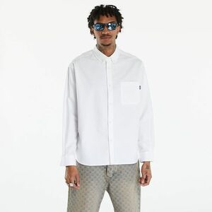 Cămașă Awake NY Embroidered Oxford Shirt White imagine