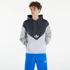 Hanorac adidas Adicolor Cutline Hoodie Dark Grey Heather/ Light Grey Heather/ Medium Grey Heather imagine