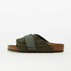 Sneakers Birkenstock Kyoto Velvet Leather Nubuck Thyme imagine