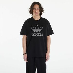 Tricou adidas Adicolor Outline Trefoil Tee Black imagine