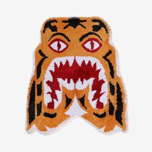 A BATHING APE Tiger Rug Orange imagine